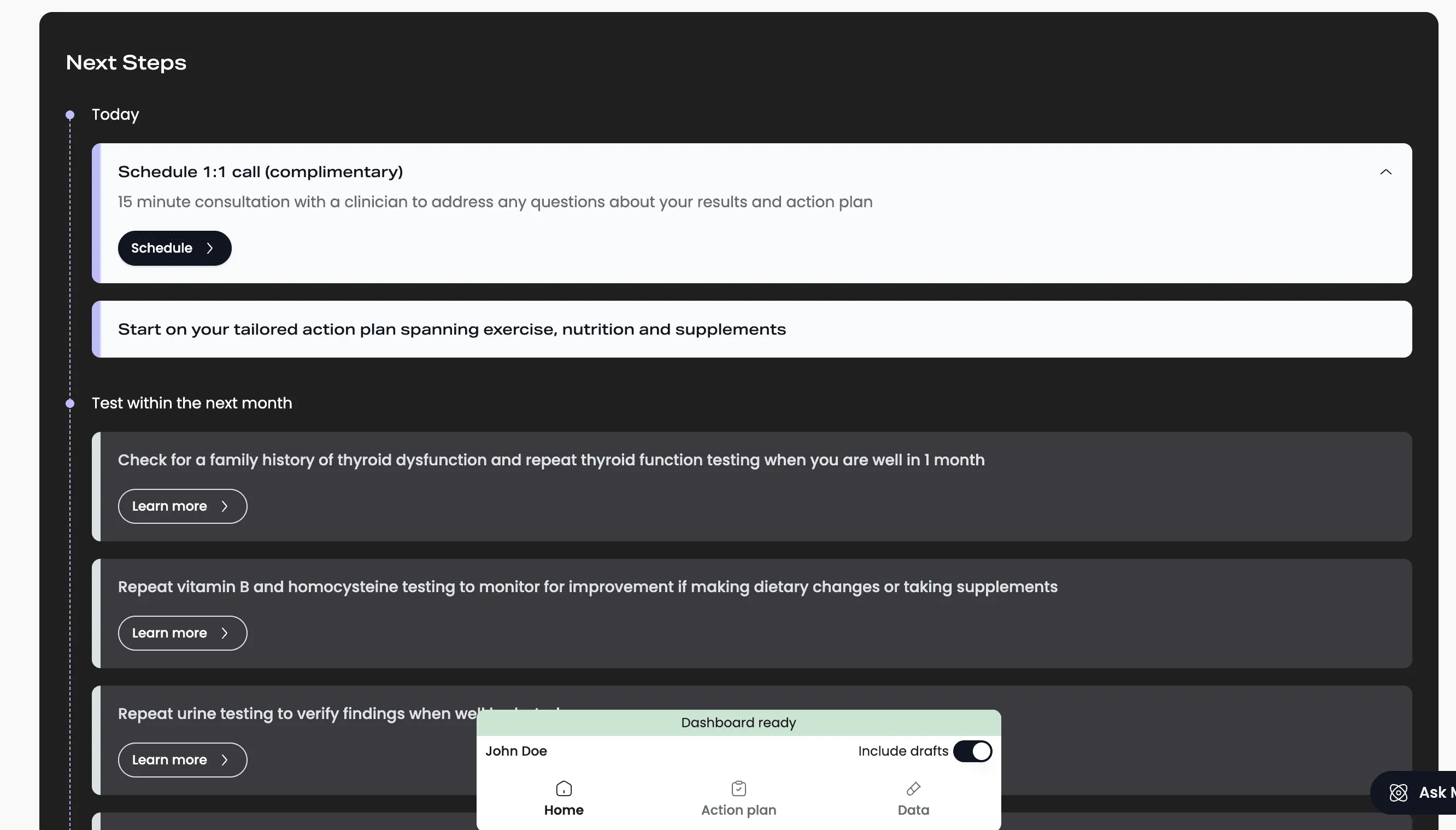 How We Guide You Through Your Health Screening Process
