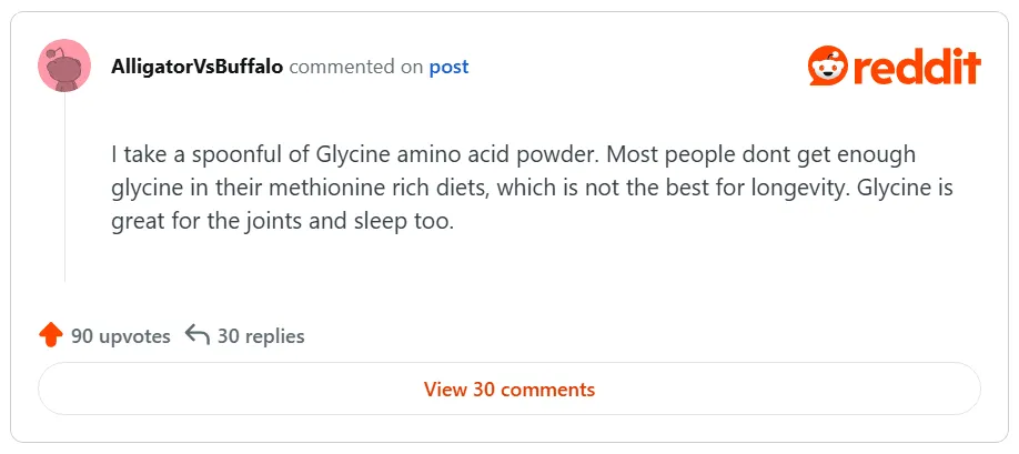 Glycine Amino Acid Powder for Good Sleep