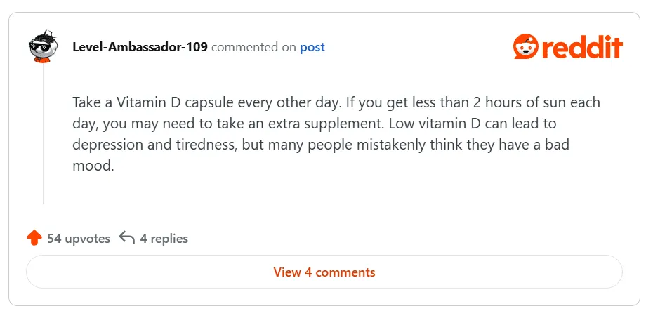 Vitamin D Supplementation