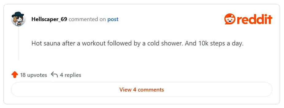 Cold Shower After A Hot Sauna for Post-Workout Recovery